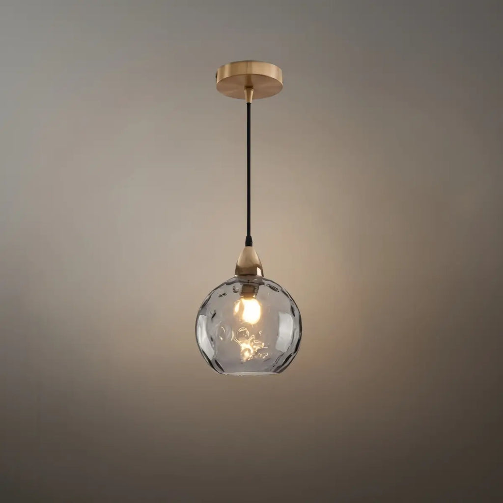 Modern Bubble Glass Pendant Light - 10 Color for Kitchen Island - Flindria