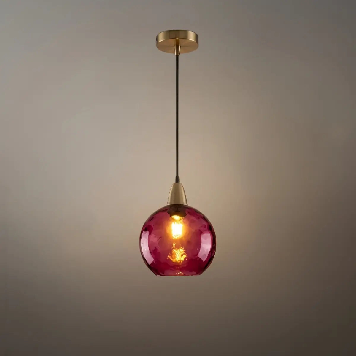 Modern Bubble Glass Pendant Light - 10 Color for Kitchen Island - Flindria
