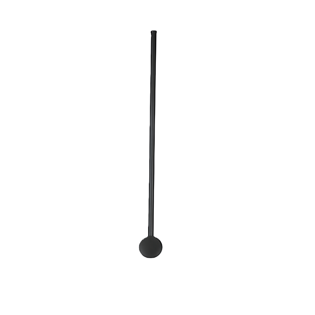 Minimalist Linear Wall Lamp – Black Modern Light for Living/Bedroom - Flindria