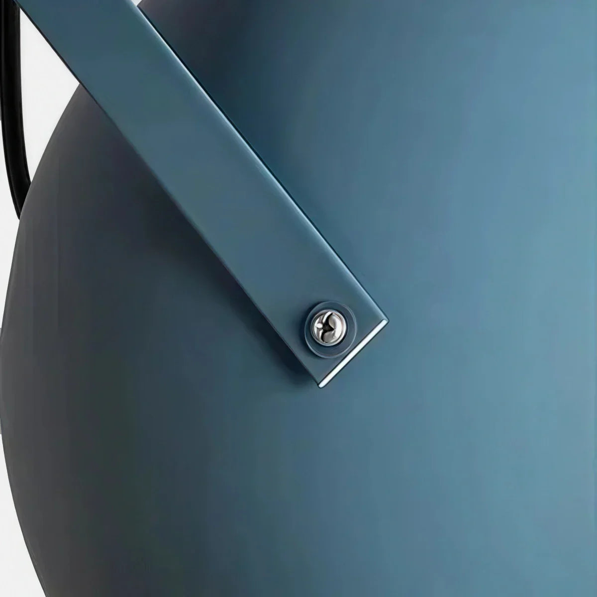 Nordic Art Deco Pendant Light — 5-Color Metal for Bedroom - Flindria