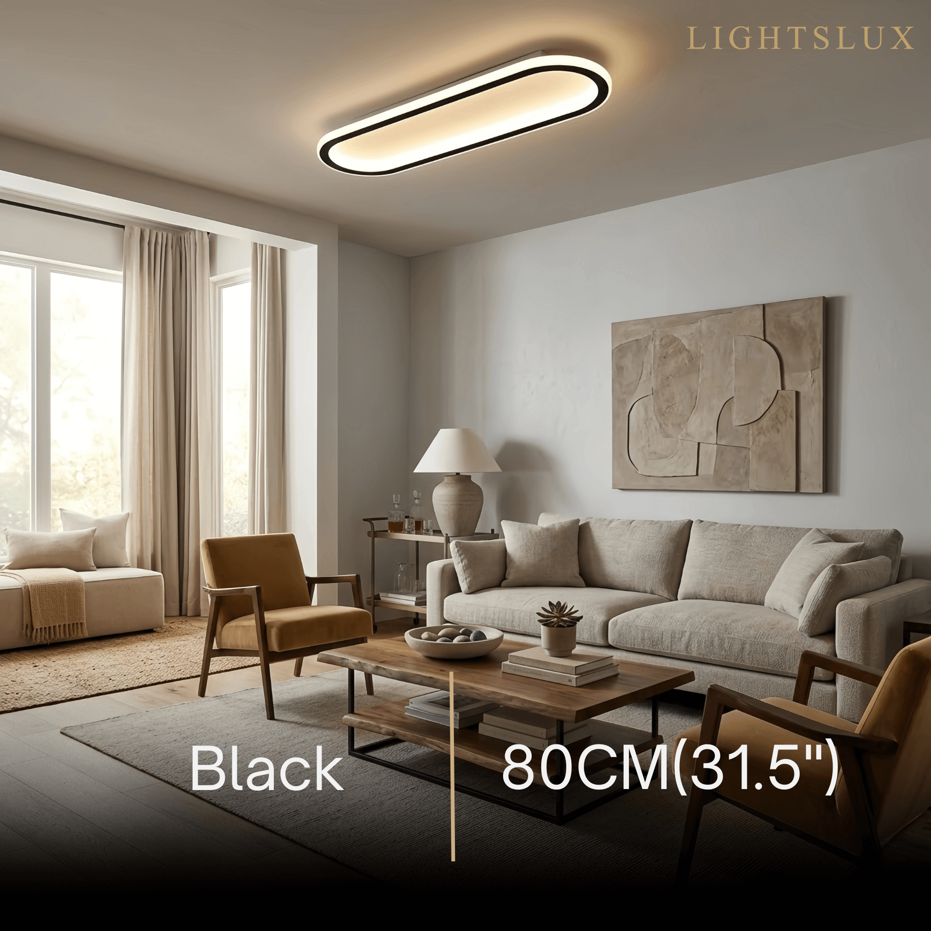 Minimalist Ceiling Light –  Bedroom - Flindria
