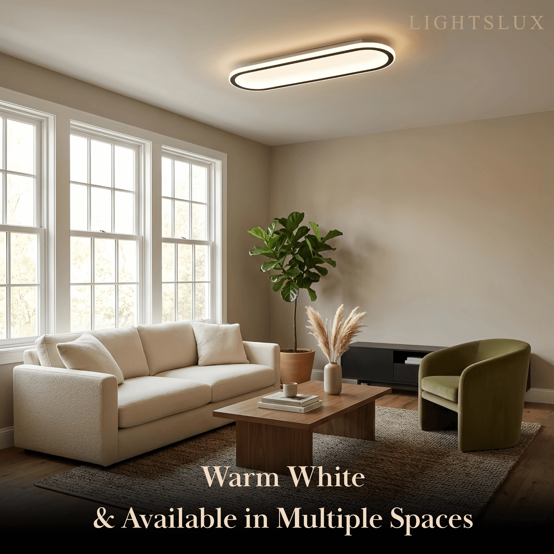 Minimalist Ceiling Light –  Bedroom - Flindria