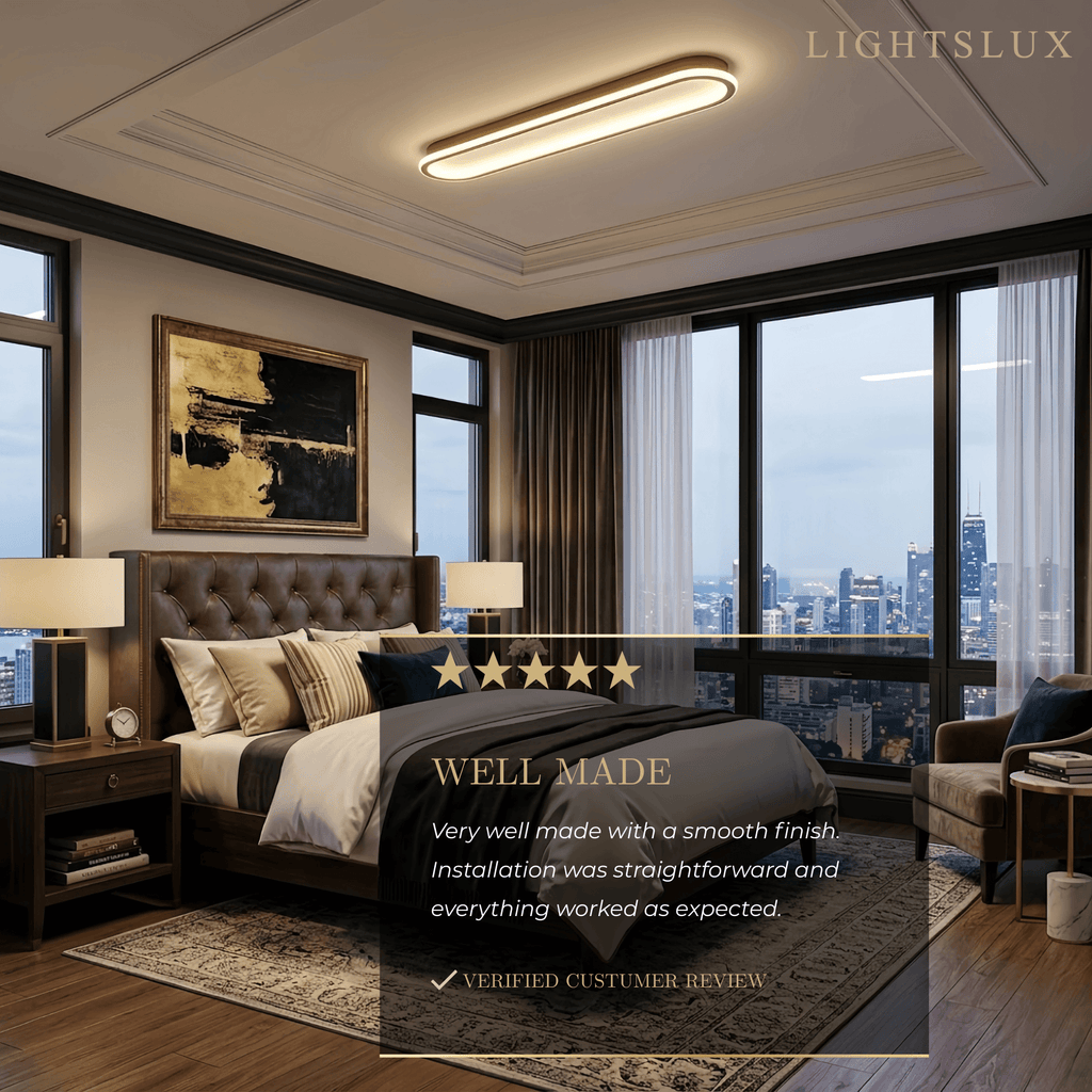 Minimalist Ceiling Light –  Bedroom - Flindria