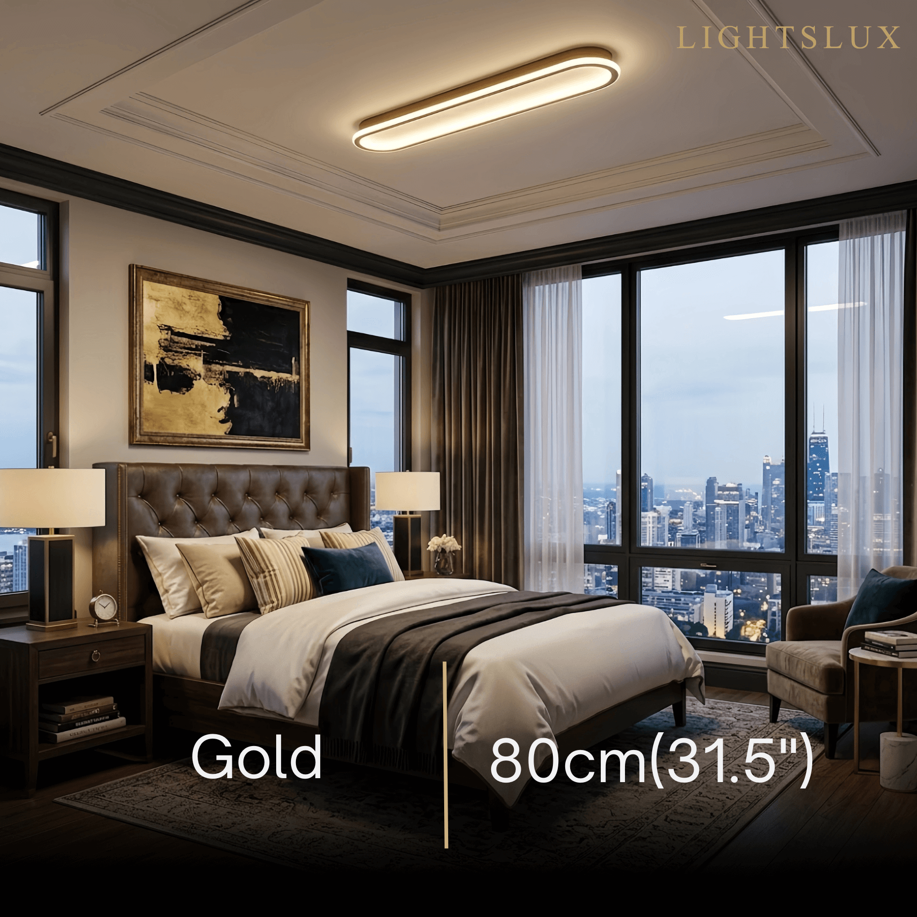 Minimalist Ceiling Light –  Bedroom - Flindria