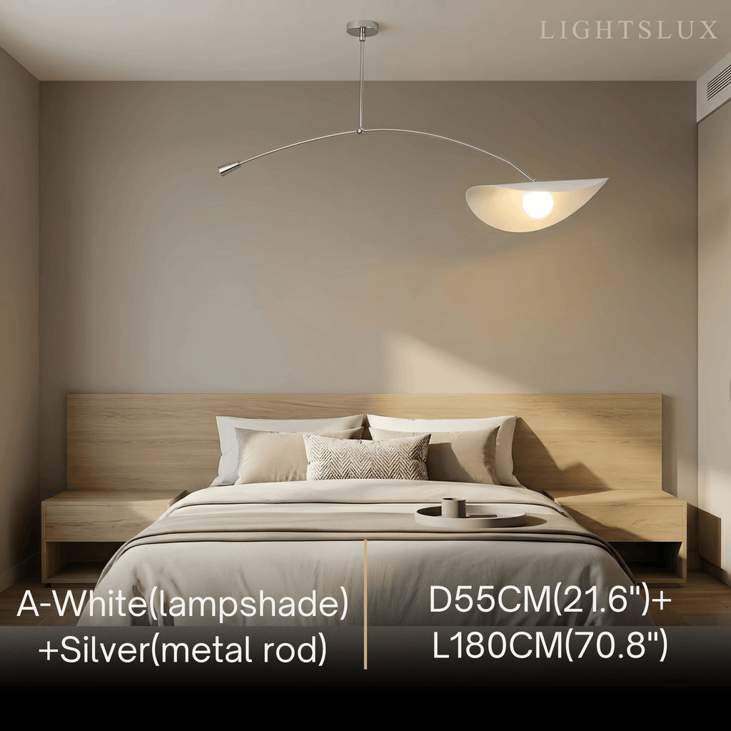Modern Pendant Light - Black/White/Gold Metal for Living Room - Flindria