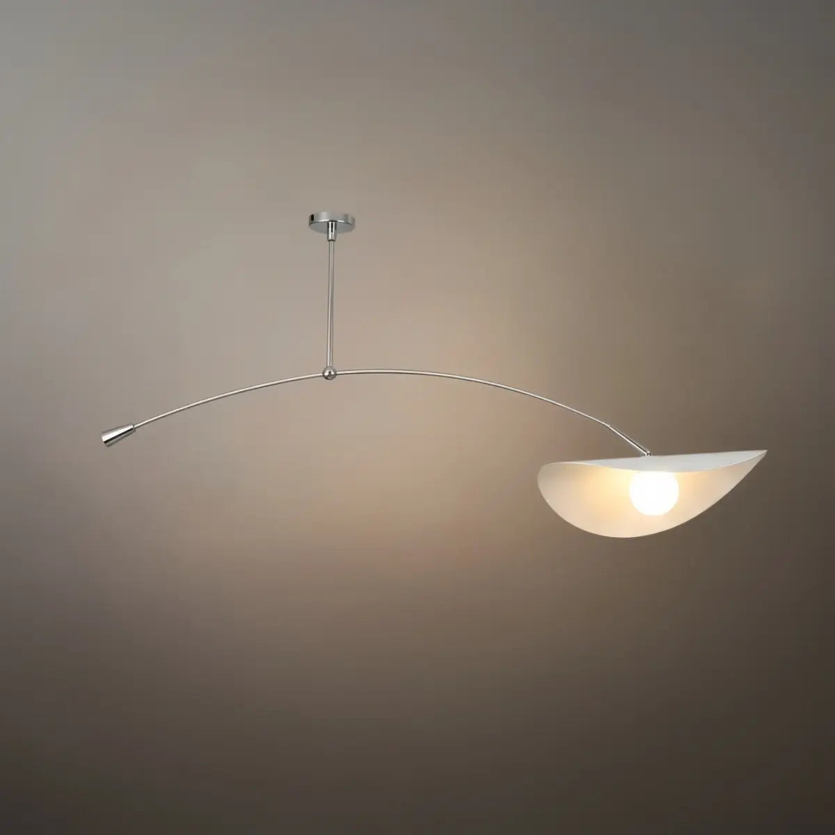 Modern Pendant Light - Black/White/Gold Metal for Living Room - Flindria