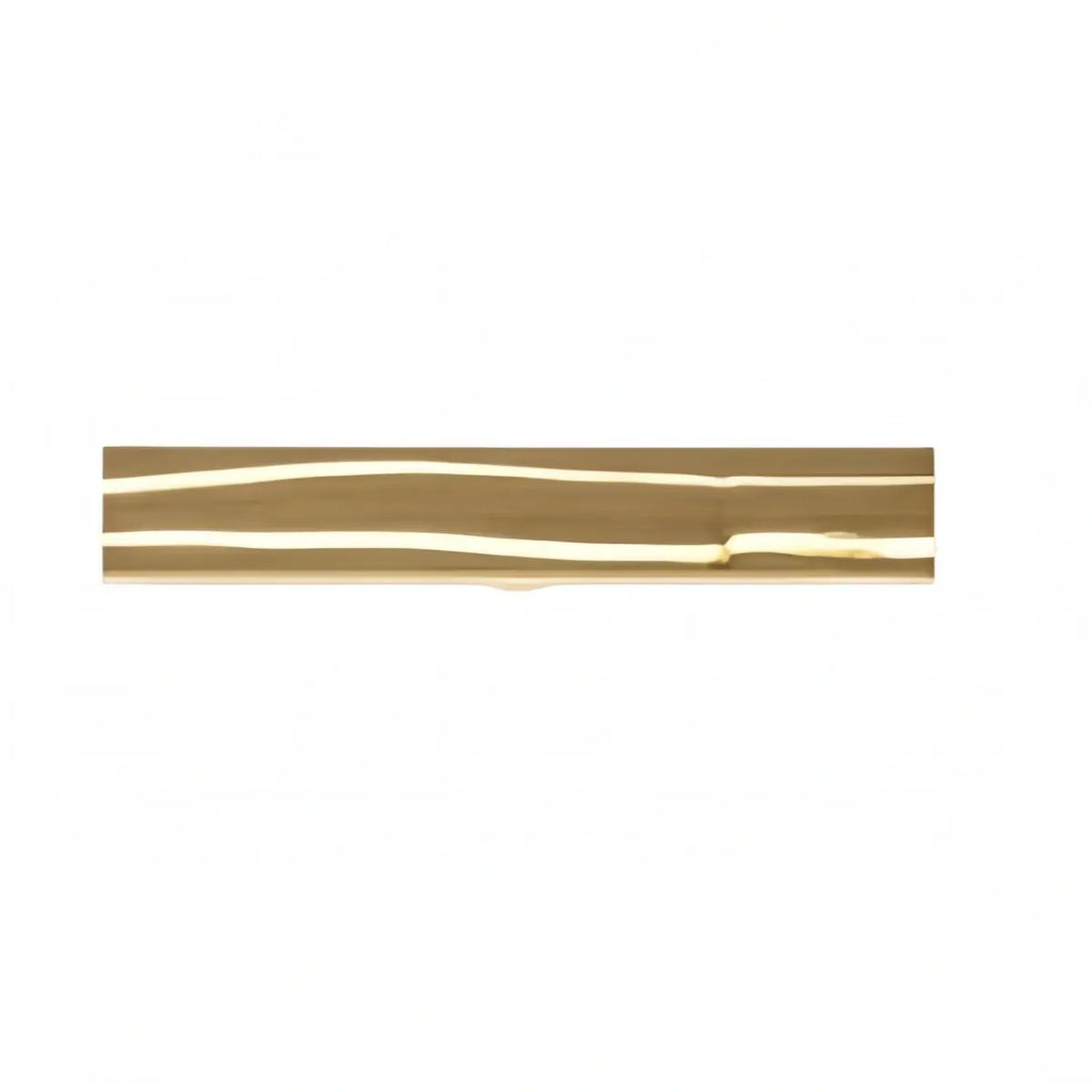 Modern LED Wall Lamp - Wood & Metal Linear Rectangle for Bedroom - Flindria