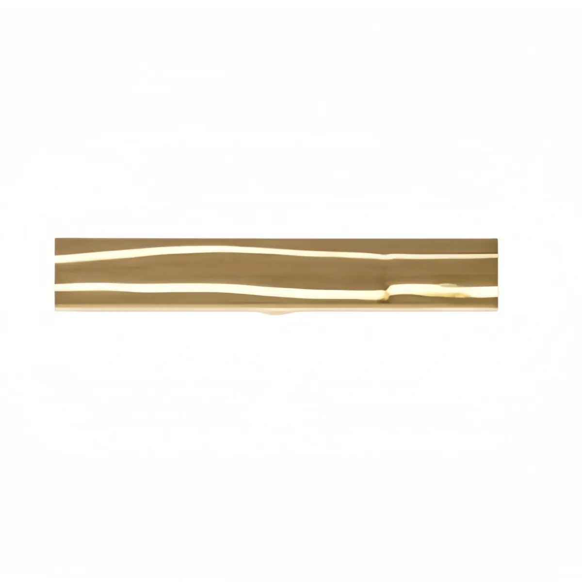 Modern LED Wall Lamp - Wood & Metal Linear Rectangle for Bedroom - Flindria