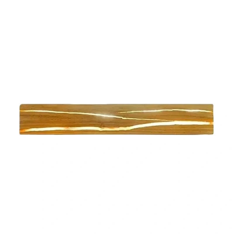 Modern LED Wall Lamp - Wood & Metal Linear Rectangle for Bedroom - Flindria