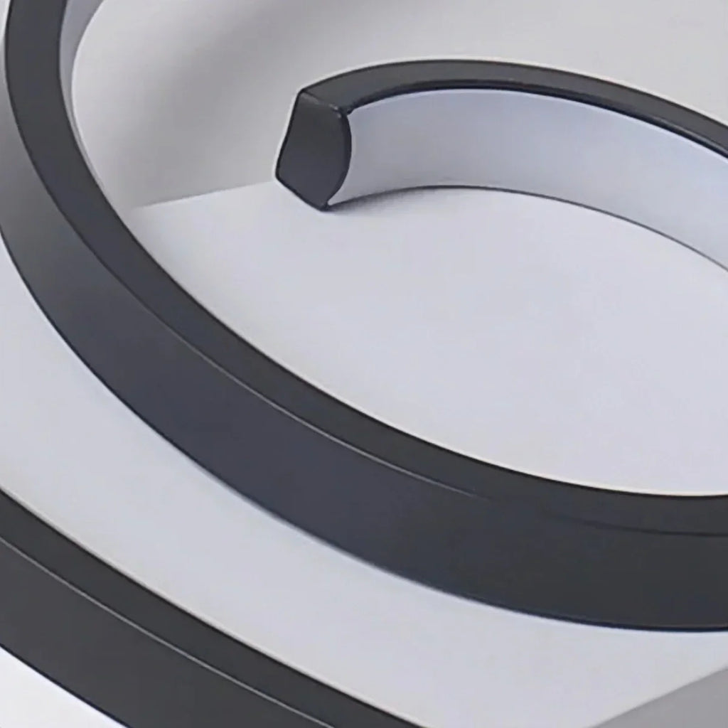 Spiral Ceiling Light - Modern Black-White/White Metal for Dining & Bedroom - Flindria