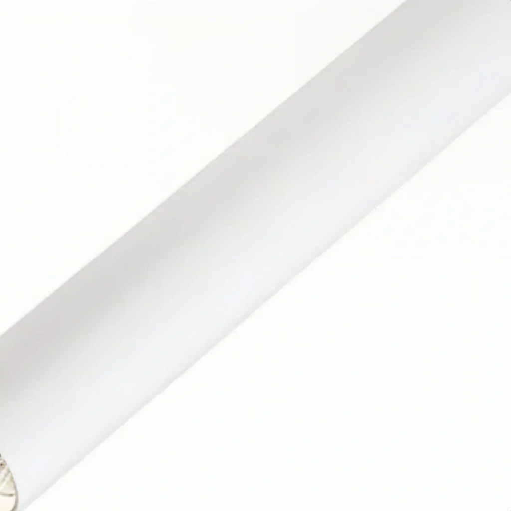 Modern Linear Ceiling Light - Black Metal Long Tube for Living Room - Flindria