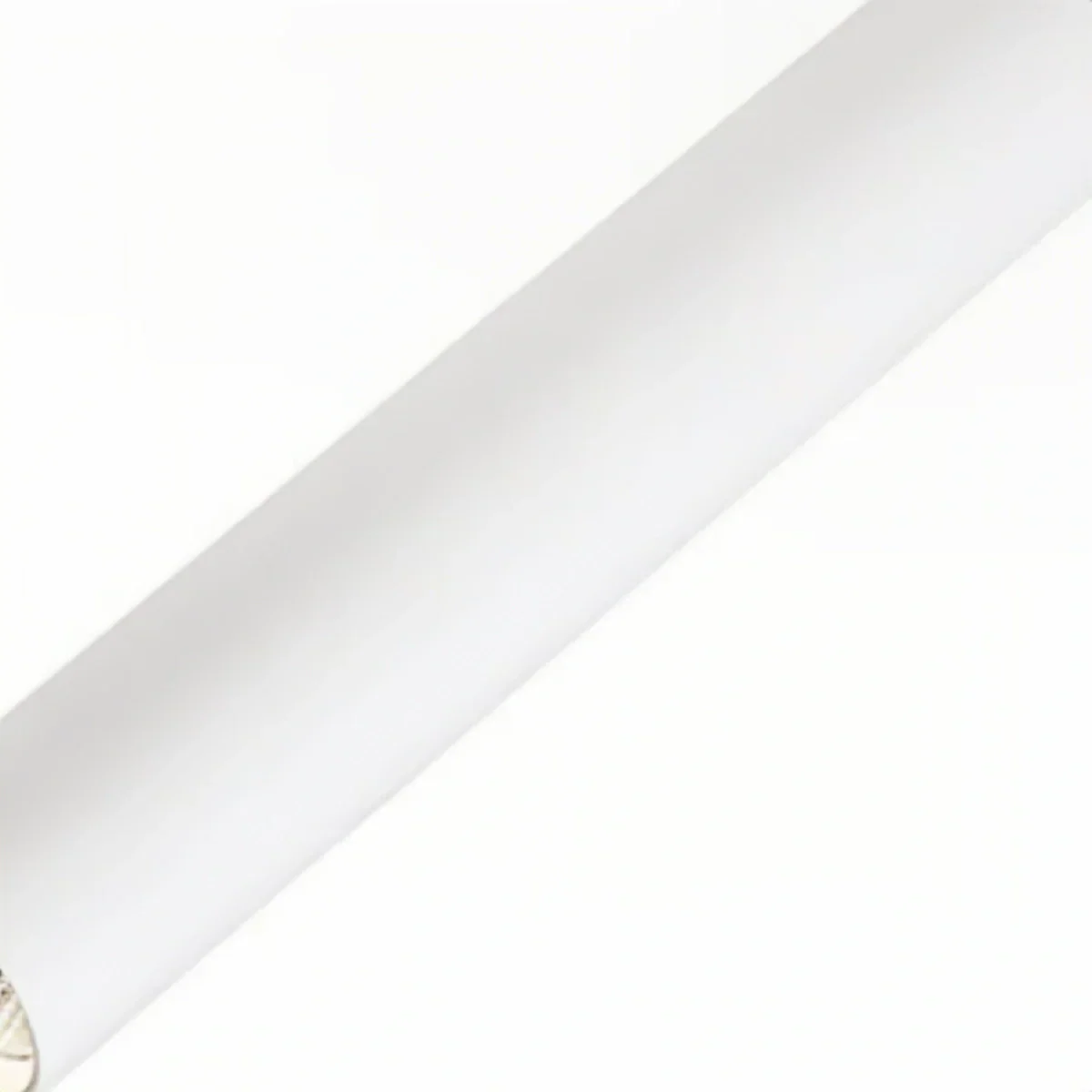 Modern Linear Ceiling Light - Black Metal Long Tube for Living Room - Flindria