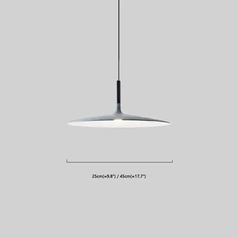 Industrial Flying Saucer Pendant Light Dining Room - Flindria