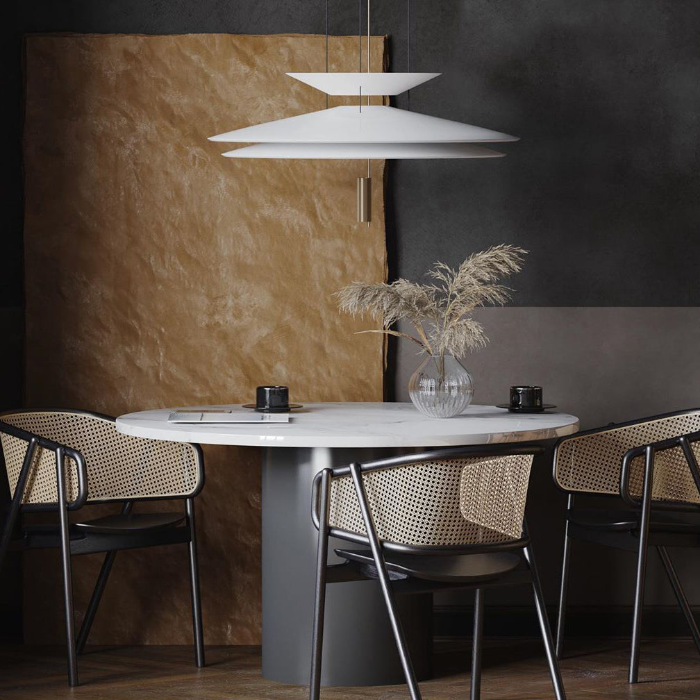 Plafonieră-candelabru LED din acril – finisaj auriu-negru, dimensiuni de 50 sau 67 cm