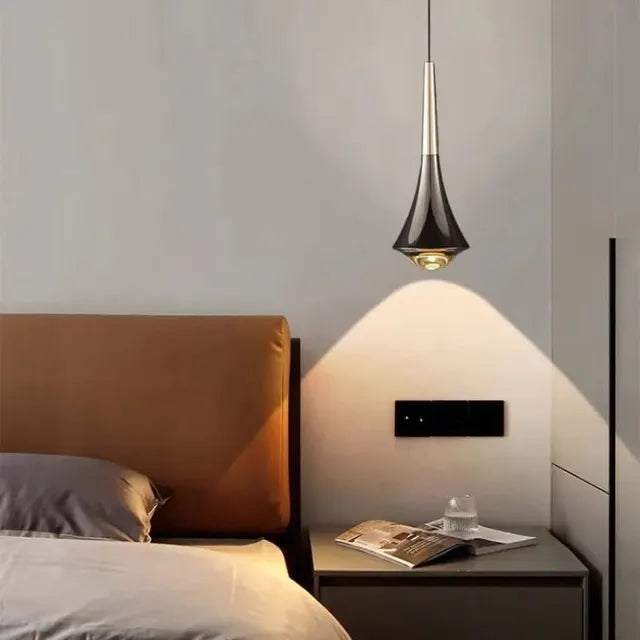 Lyraea Pendant Lamp In Silver Finish For Elegant Interiors