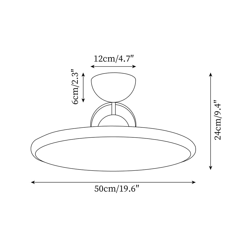 Lumina The Letizia Deckenlampe — Sanfte, augenfreundliche Beleuchtung