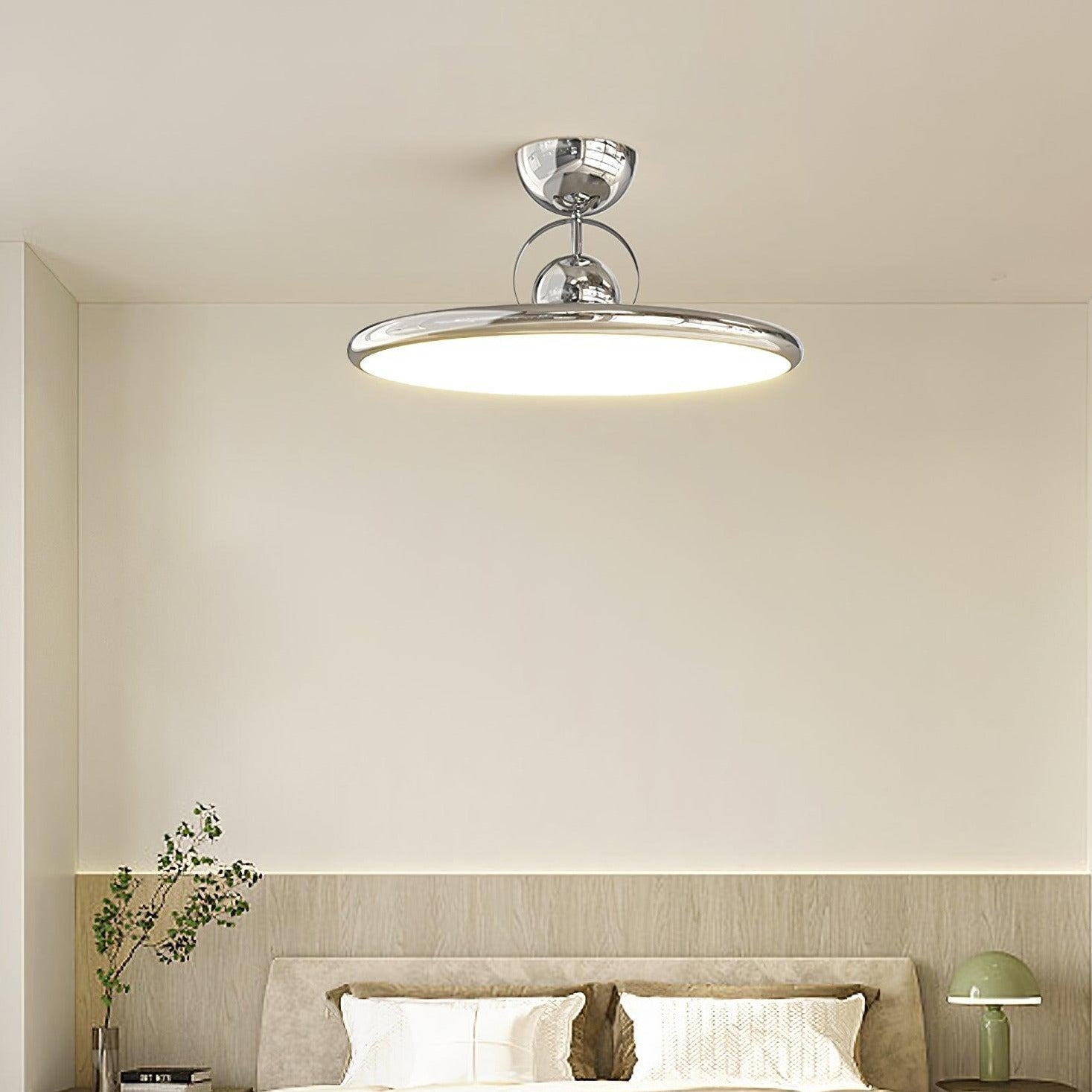 Nolari Ceiling Light Modern LED Fixture With Metal And Acrylic Finish