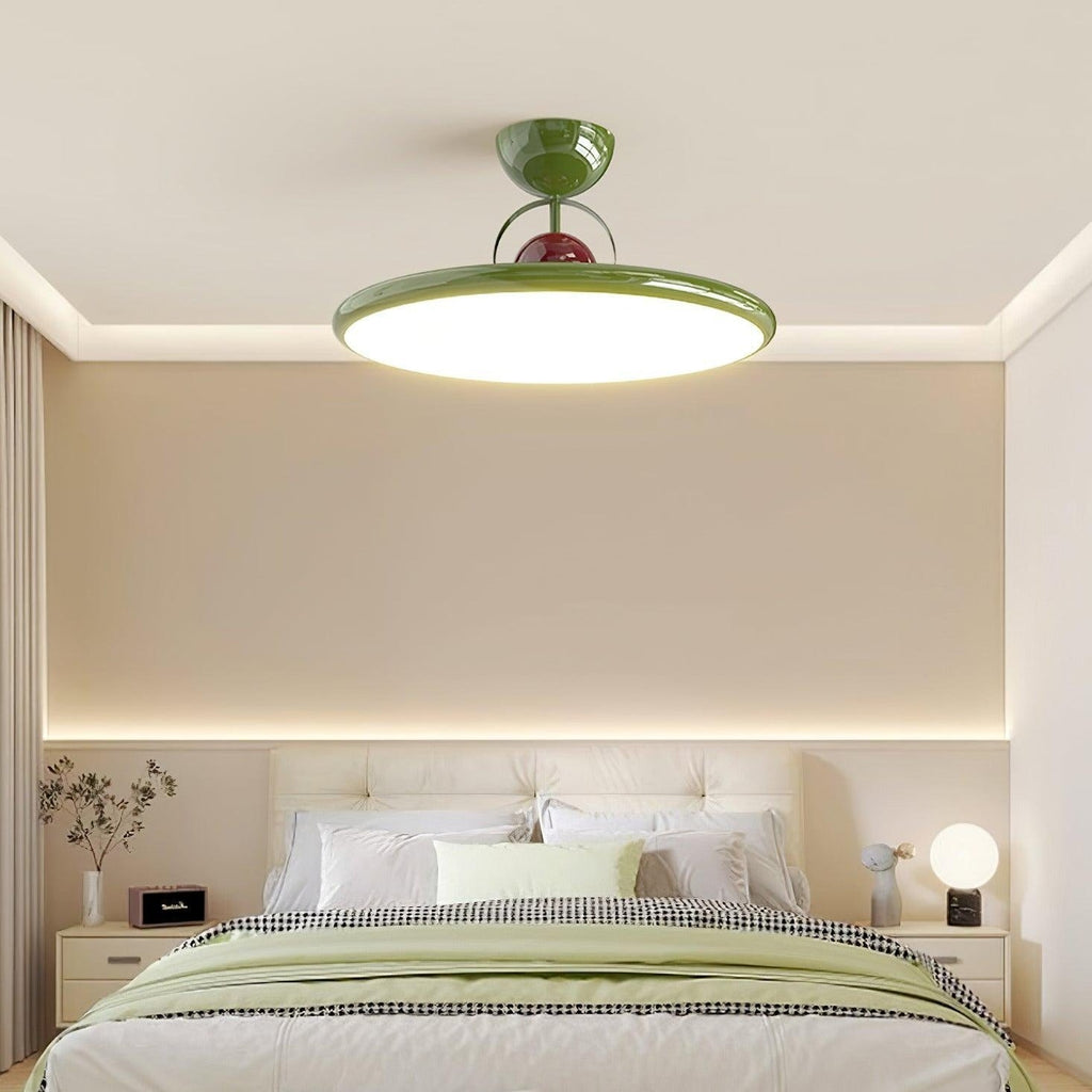 Nolari Ceiling Light Modern LED Fixture With Metal And Acrylic Finish