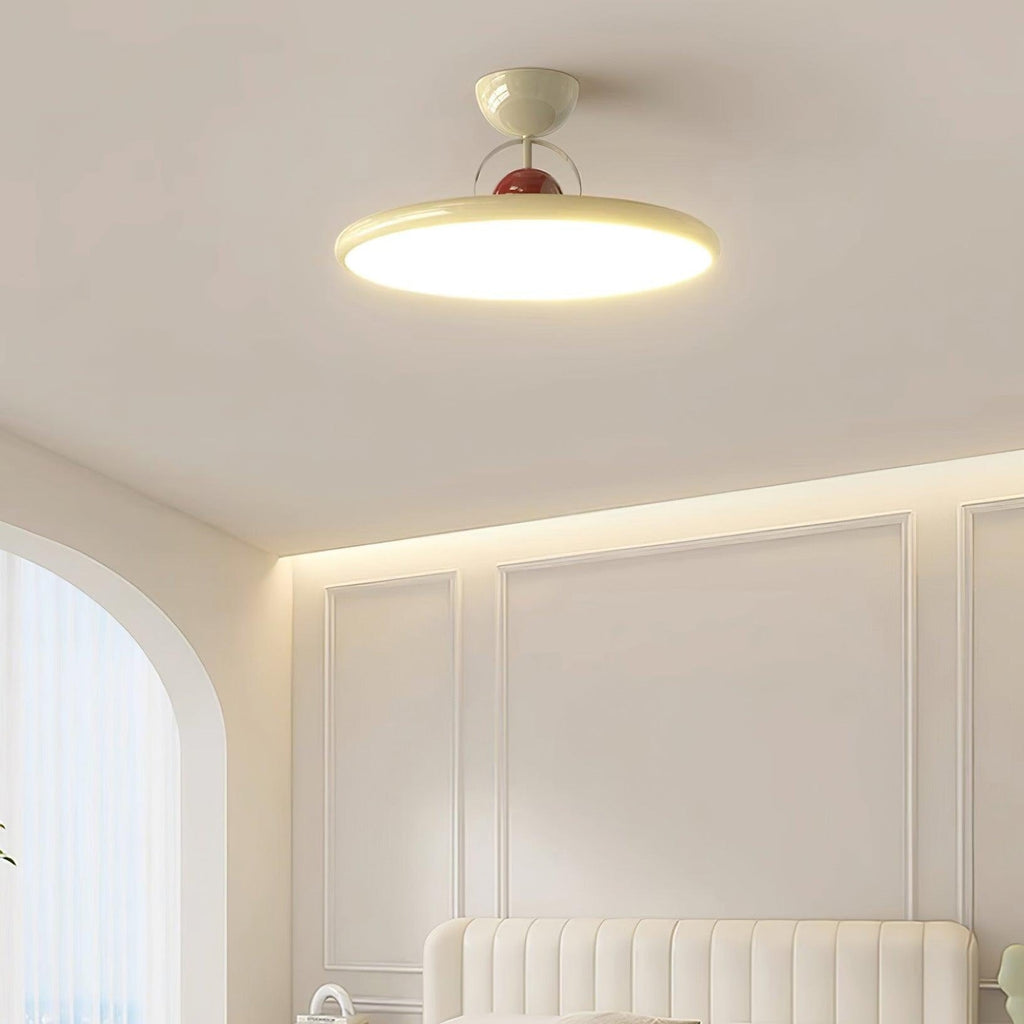 Nolari Ceiling Light Modern LED Fixture With Metal And Acrylic Finish