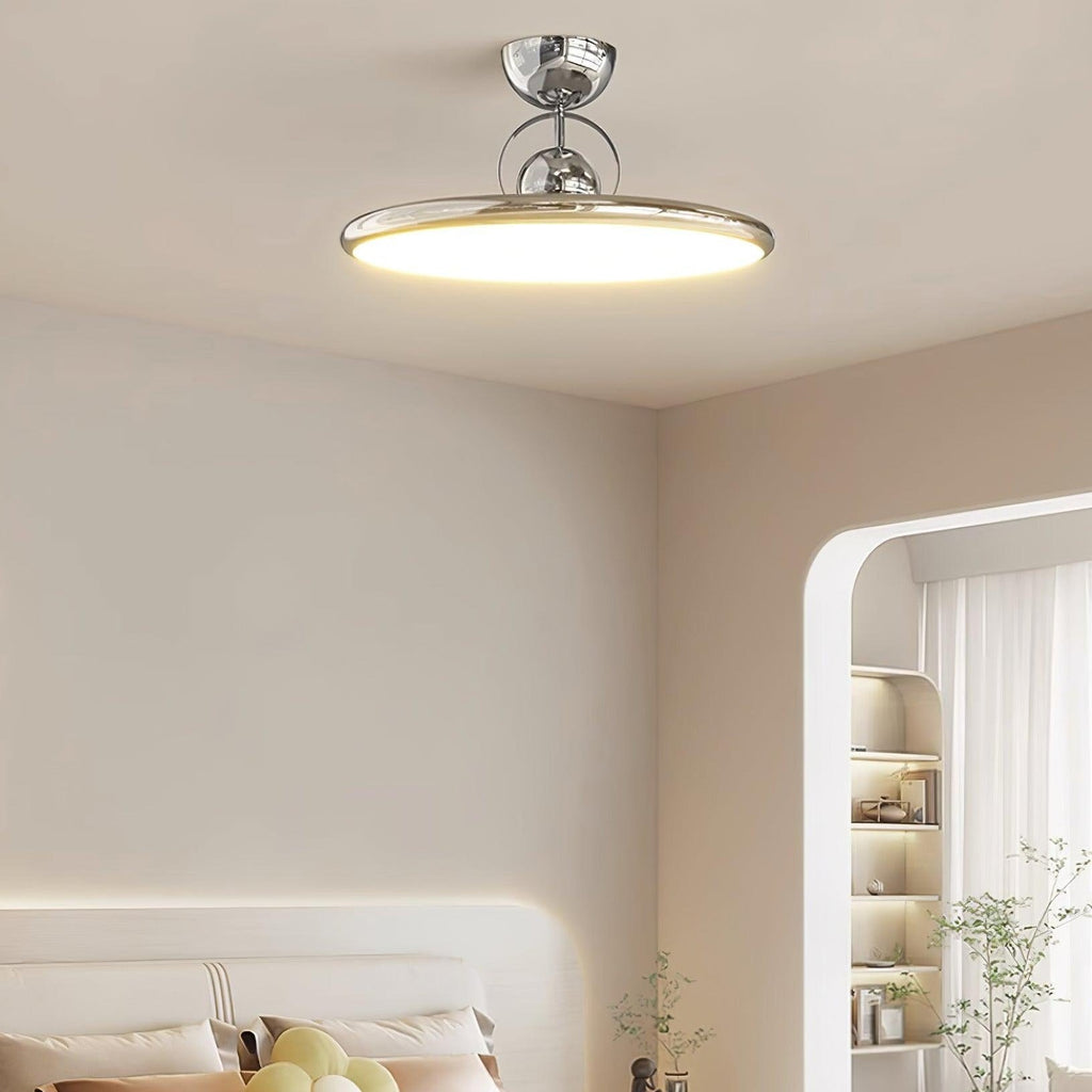 Nolari Ceiling Light Modern LED Fixture With Metal And Acrylic Finish