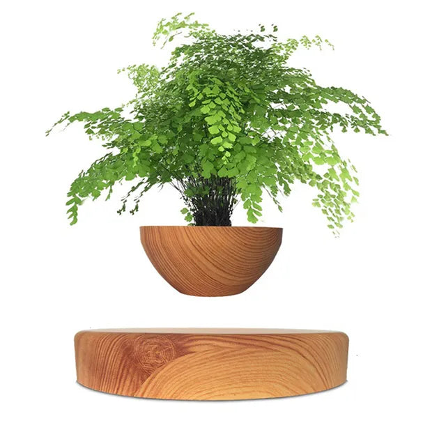 Η γλάστρα LeviPlantPot — Αιωρούμενη γλάστρα με μαγνητική αιώρηση