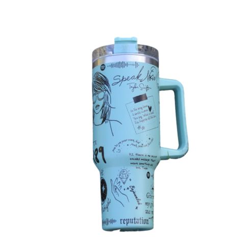 Bicchiere termico Taylor Swift in acciaio inox, edizione limitata