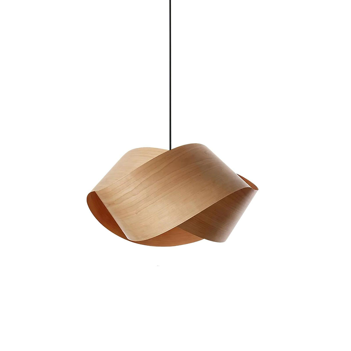 Linka elegant pendellampa - handgjord lampskärm, mjukt klart ljus