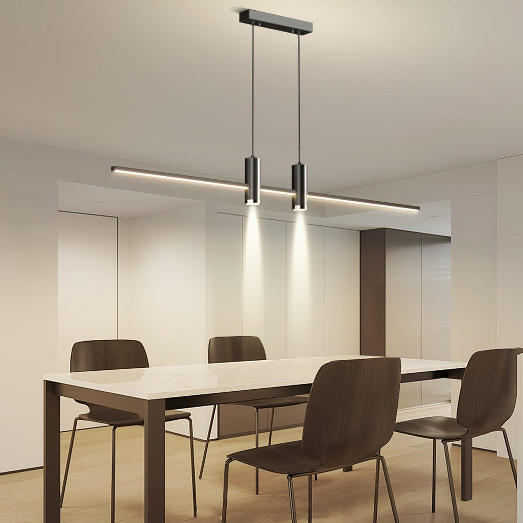 Quorra Minimal Pendant Light With LED For Dining Rooms And Kitchen Islands
