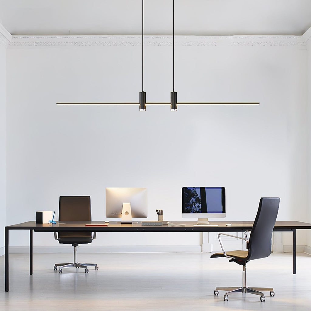 Quorra Minimal Pendant Light With LED For Dining Rooms And Kitchen Islands