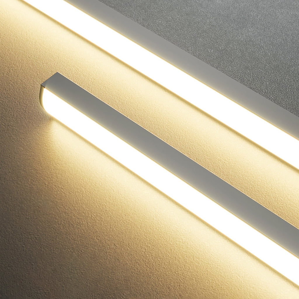 Kirrea LED-Pendelleuchte mit rechteckigem Metallrahmen modern