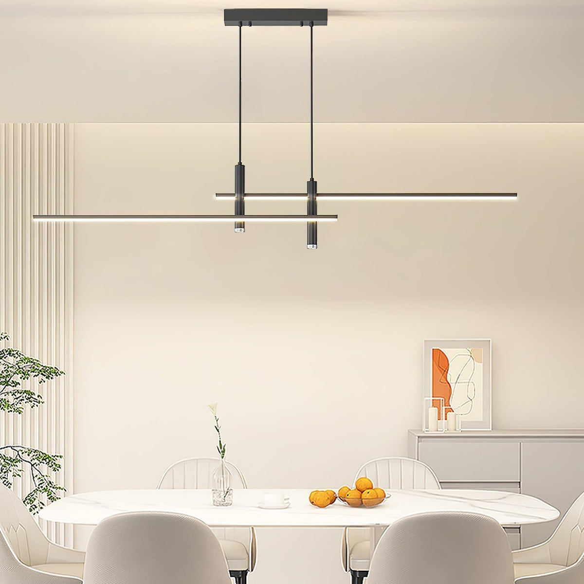Nexa linjär pendellampa — minimalistisk spotlightarmatur