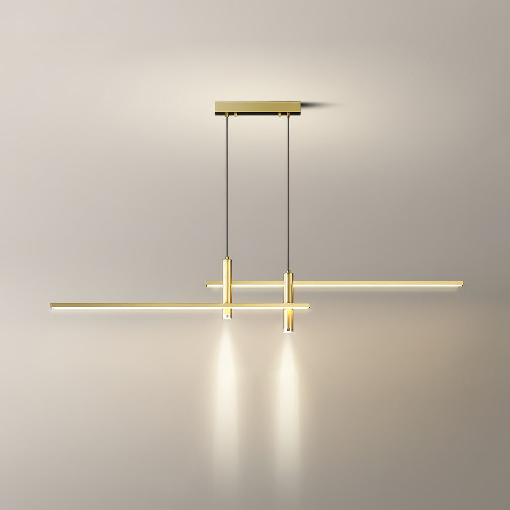 Nexa linjär pendellampa — minimalistisk spotlightarmatur