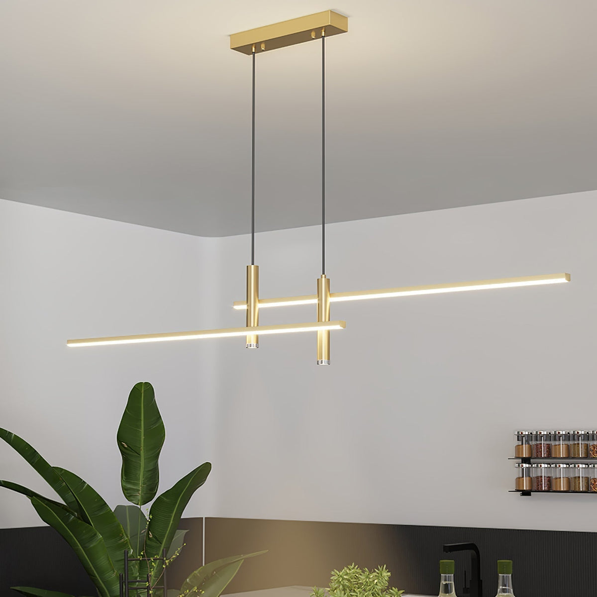 Nexa linjär pendellampa — minimalistisk spotlightarmatur