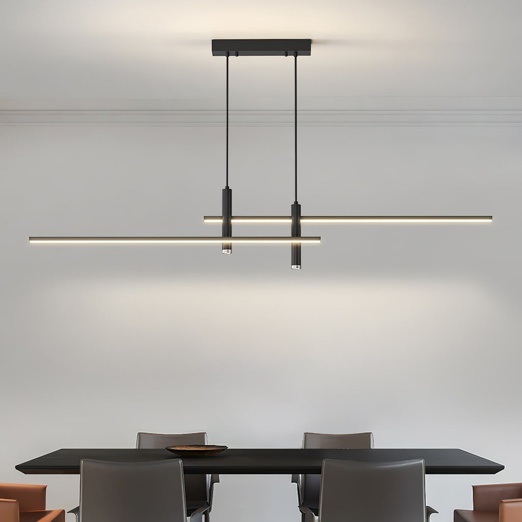 Nexa linjär pendellampa — minimalistisk spotlightarmatur