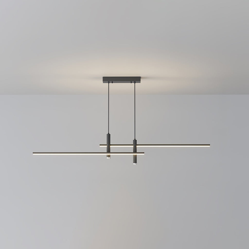 Nexa linjär pendellampa — minimalistisk spotlightarmatur