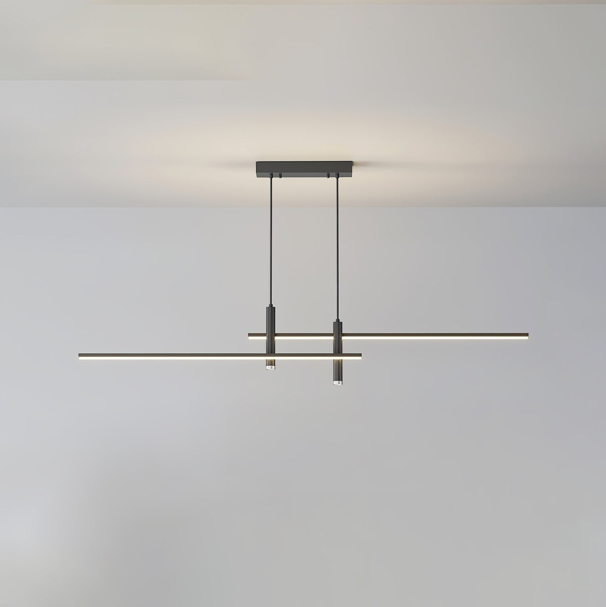 Nexa linjär pendellampa — minimalistisk spotlightarmatur
