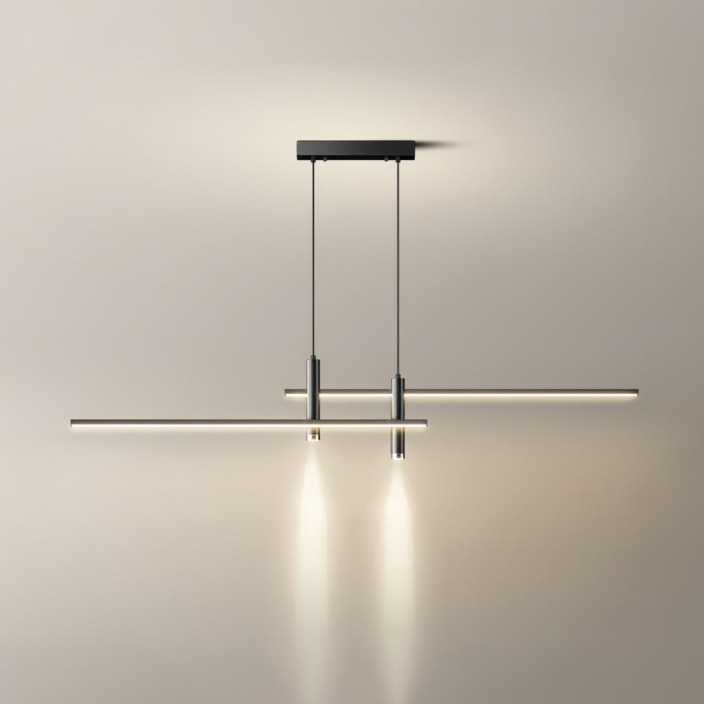 Nexa linjär pendellampa — minimalistisk spotlightarmatur