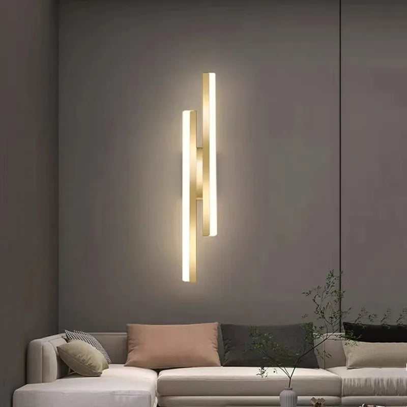 LumiGlow Moderní LED nástěnné svítidlo — Energeticky úsporný, minimalistický design
