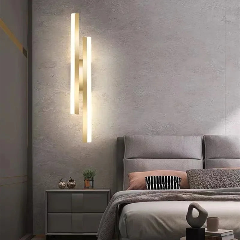 LumiGlow Moderní LED nástěnné svítidlo — Energeticky úsporný, minimalistický design