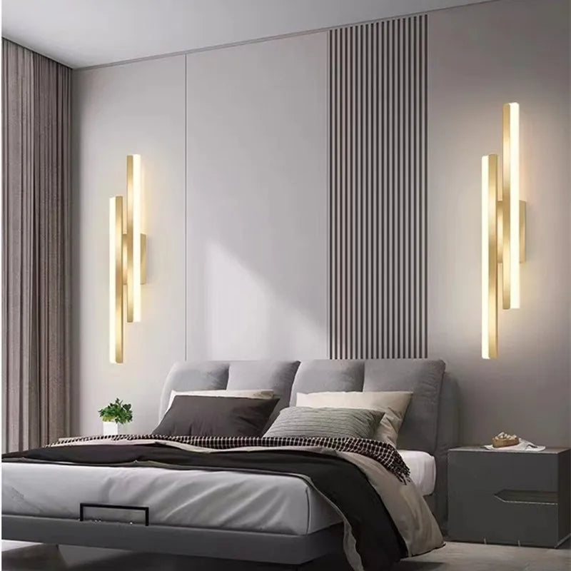 LumiGlow Moderní LED nástěnné svítidlo — Energeticky úsporný, minimalistický design