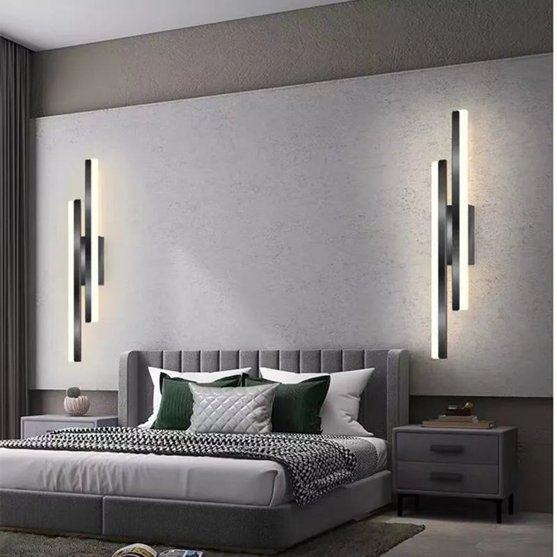 LumiGlow Moderní LED nástěnné svítidlo — Energeticky úsporný, minimalistický design