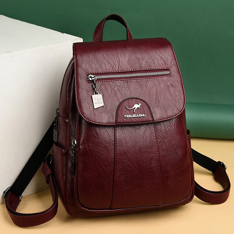 Luxuriöser Damenrucksack aus Leder von Isolde — eleganter Alltagsstil