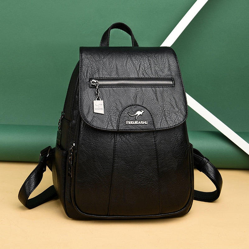 Luxuriöser Damenrucksack aus Leder von Isolde — eleganter Alltagsstil