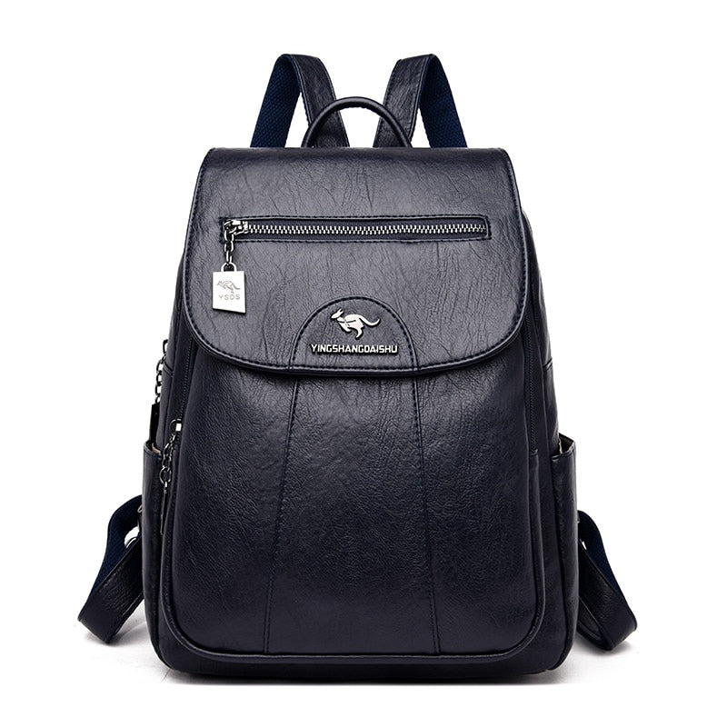 Luxuriöser Damenrucksack aus Leder von Isolde — eleganter Alltagsstil