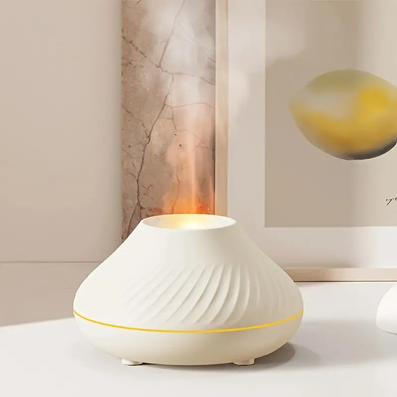 Aromaterapeutický difuzér Lumomist – tichý mlžicí systém, jemný efekt plamene