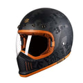 Casco de motocicleta integral de fibra de carbono, aprobado por DOT/ECE F388MB
