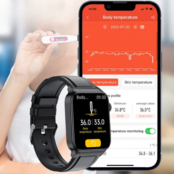 NovaPulse Wellness Tracker Smartwatch — Simple Health App Integration