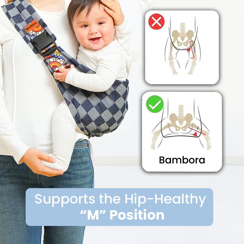 Ergonomic Baby Sling Carrier — Lightweight, Secure Hold Design