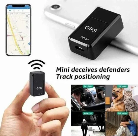 Rastreador GPS magnético compacto — localização em tempo real em todo o mundo, sem subscrição