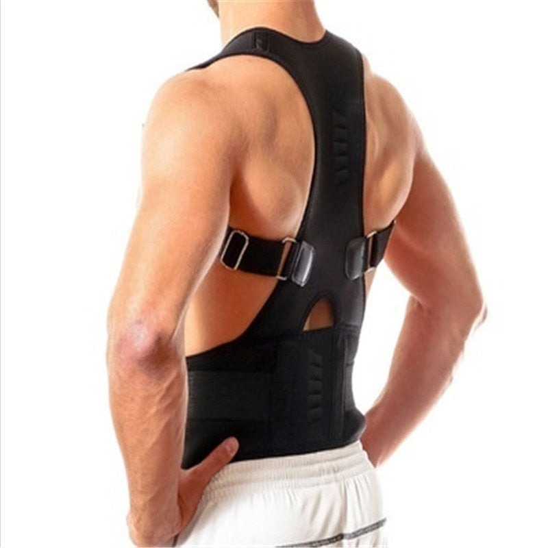 Magnetická opěrka zad PosturePro — ergonomický design, podpora správného držení těla